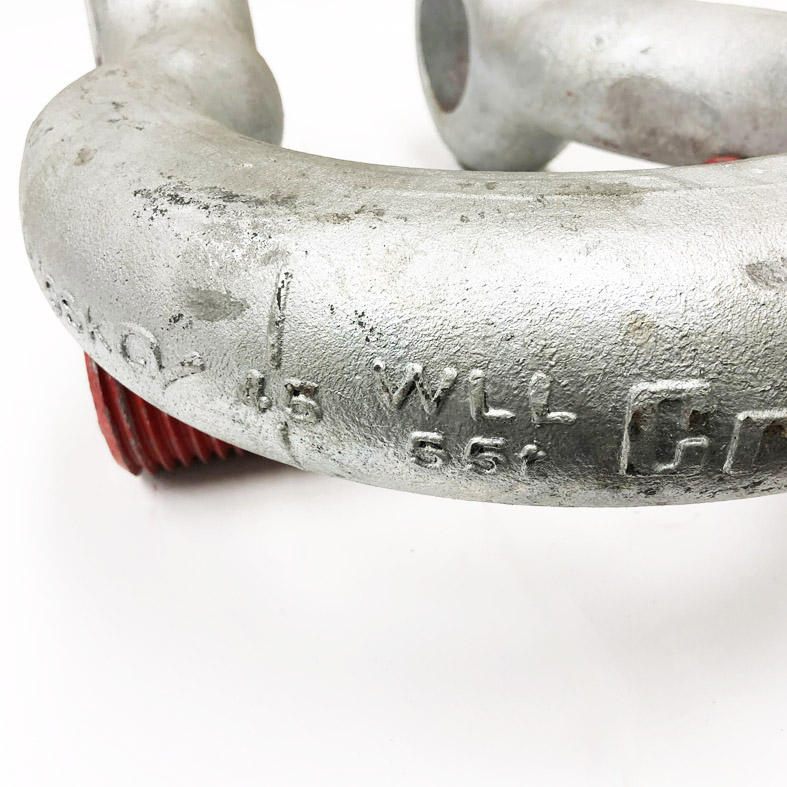 Galvanized Screw Pin Anchor Shackles – 3/8 Inch – Load Rated – Choose 4, 5, Or 10 Pieces GSPA375